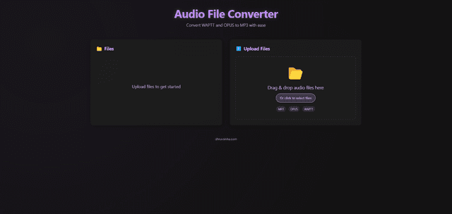 Audio Formatter